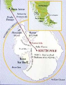 南極位置