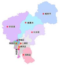 長春市政區圖