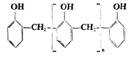 直線型酚醛樹脂結構圖