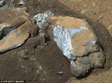 火星表面石頭
