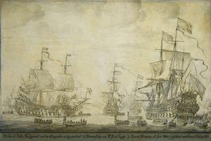 1666年的4日海戰繪畫