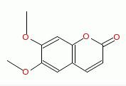 6，7二甲氧基香豆精結構式