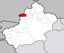 博爾塔拉州在新疆的位置