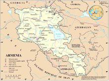 亞美尼亞地圖
