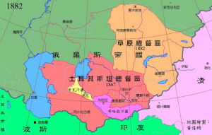 1882年的中亞