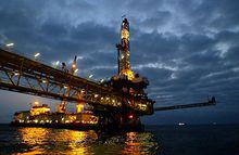 安哥拉海岸外石油鑽井平台