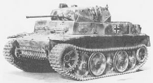 （圖）德國“裝甲戰車2型”坦克 Pz 2型坦克