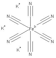 鐵氰化鉀結構式