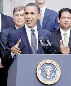 2009年，美國總統歐巴馬在4日美國“獨立日”發表演講
