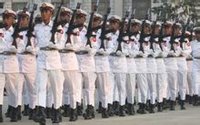 緬甸國防軍儀仗佇列隊行進