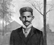 1895年甘地在南非
