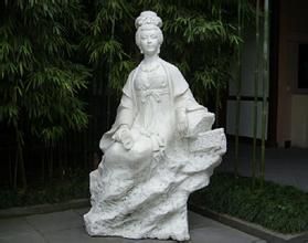 薛濤雕像