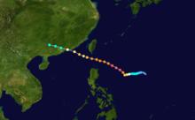 第19號超強颱風“天兔”路徑圖