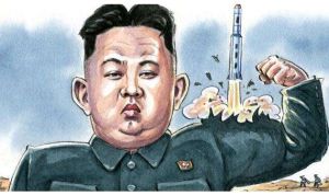 朝鮮核試驗漫畫