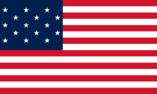 1795年使用的美國國旗