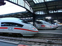 （圖）ICE3M 列車停靠於巴黎東站