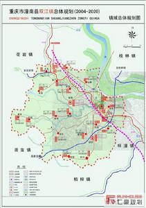 重慶市潼南縣雙江鎮地圖
