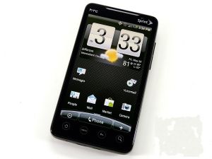 HTC EVO 4G開機界面