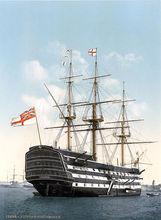 納爾遜的旗艦HMS勝利號