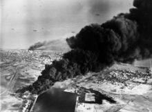 1956年處於硝煙中的蘇伊士運河