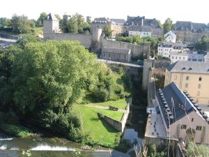 盧森堡城的老城區和要塞
