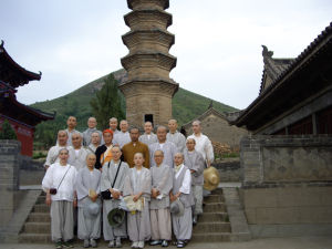 韓國東國大學佛教學院禪宗研究系學僧一行21人朝拜空相寺