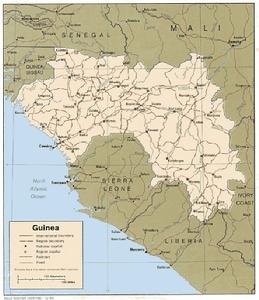 幾內亞行政區劃