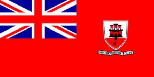 直布羅陀地方旗幟