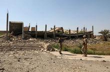 被炸毀的薩達姆陵寢