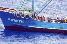 日媒公布的中國漁船照片