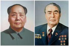 勃列日涅夫與毛澤東