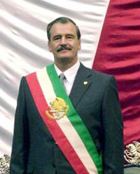 墨西哥總統福克斯 　
