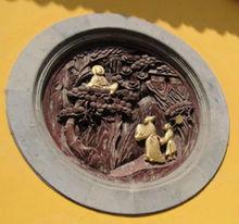 金山寺窗畫：白居易與鳥窠禪師