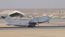皇家空軍RAF C-17 ERs運輸機在阿富汗