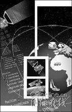 “伽利略”衛星導航定位系統模擬圖