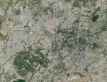 塔什乾衛星地圖