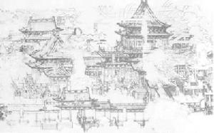 宋朝的宮殿建築圖紙