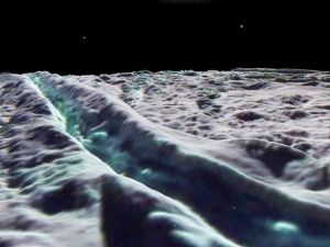 2011年10月，土衛二“恩克拉多斯”表面仿佛被積雪覆蓋