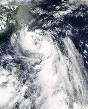 2013年第4號熱帶風暴“麗琵”衛星雲圖