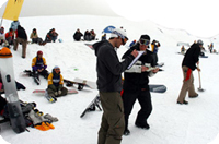 密雲南山滑雪場（圖）單板初學者專用教學區