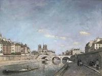 塞納河和巴黎聖母院