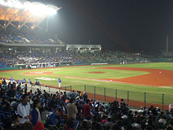 （圖）2008奧運棒球最終資格排名賽——韓國對台灣之比賽