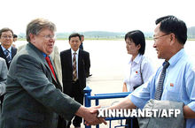 朝鮮與國際原子能機構代表團舉行會談