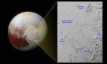 冥王星冰山