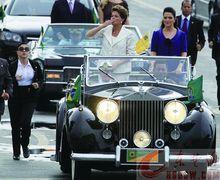 巴西總統羅塞夫和女兒