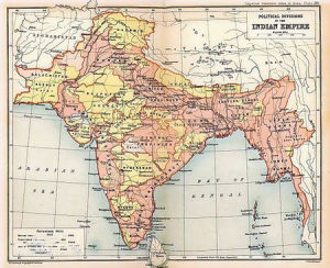 英屬印度省份和土邦