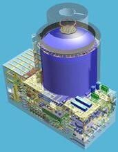 核反應堆透視圖