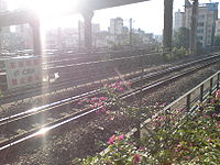 廣州市內的廣深鐵路