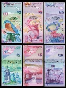 百慕達的新版紙幣