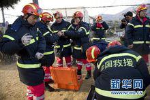 中國救援隊在日本地震災區
